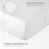 20 Inch Bioweaves Organic Waterproof Mattress Protector GOTS Certified Organic Cotton Crib Mattress Cover