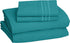 Premium 4-Piece Microfiber Sheet Set, 1800 Hotel Quality, Turquoise, Full, 16 Inch Deep Pocket, Ultra Soft Bedding
