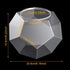 RUSFOL Large-Capacity 12-Sided Polygon Coffee Pods Holder for Nespresso Vertuoline Capsule