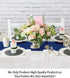 ShiDianYi Navy Blue Sequin Table Runner, 12''x72'', Sparkly Metallic Runner for Wedding, Bridal Shower, Dinner Party
