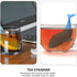 PRETYZOOM Silicone Tea Infuser Strainer - Whale Loose Leaf Tea Diffuser, Reusable Tea Holder