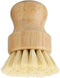 1 Pcs Palm Wooden Dish Scrubber Brush, Durable Bamboo Dish Brush for Cleaning Pots and Pans in Kitchen