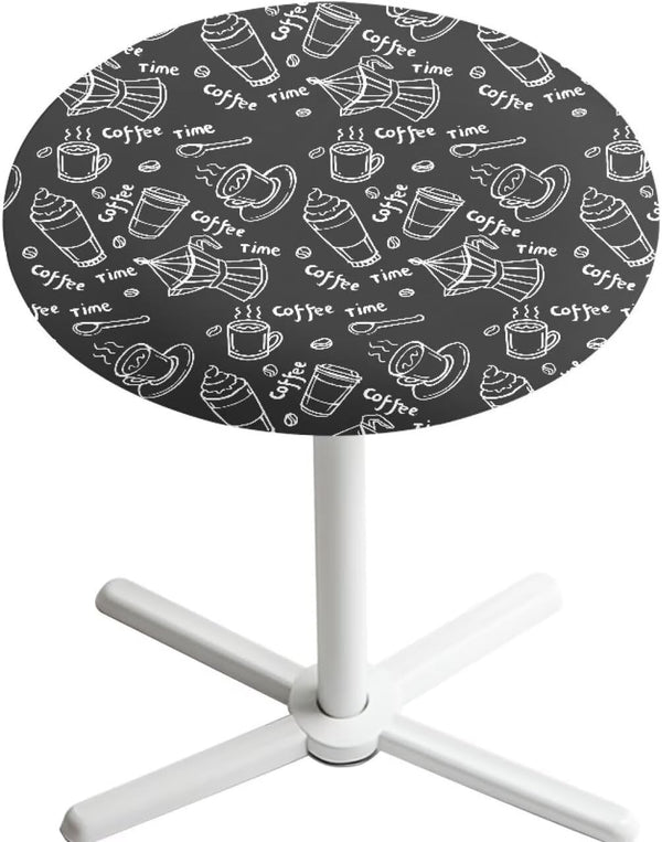24 x 24 Inch Cocktail Table Topper Covers Small Round Table Cloth