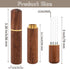Espresso Coffee Stirrer, Professional Barista Hand Needle Type Distribution Tool, 5 Needles 0.4mm Natural Wood Handle