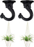 2 Sets 55mm/2.17" Heavy Duty Ceiling Hooks, Metal Ceiling Hooks with Hardware for Hanging Plants and Chandeliers
