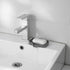 Counter-Grey 4.9"3.2" MicoYang Silicone Bathroom Soap Dishes with Drain Spout-Bathroom and Kitchen Sink