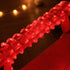 50ft 360 110V DINGFU LED Waterproof Rope Lights, Connectable Indoor Outdoor Red Led Rope Lights for Outside, Deck