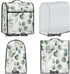Large Eucalyptus Leaves Blender Cover, Waterproof Stand Dust Covers for Kitchen Mixer with Top Handle Pockets