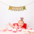 Rainlemon 1st ONE High Chair Banner Mexican Jute Burlap Cinco De Mayo Taco Cactus Baby Birthday party Fiesta Decoration