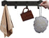 Magnetic BBQ Tool Rack, Universal Fridge Organizer with 4 Adjustable Hooks for Hanging Kitchen Utensils