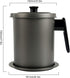GameXcel Bacon Grease Container with Strainer, Kitchen Oil Container for Storing Fat and Cooking Grease