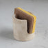 Natust Natural Travertine Sponge Holder for Kitchen Sink, Drying Rack, Compact Sink Caddy Organizer (Beige Travertine)
