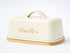 Plexon Metal Butter Dish with Lid and Handle, Covered Butter Dish Airtight, Cute