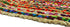 COTTON CRAFT Jute Chindi Braid Rag Rug, 2' x 3' Oval, Multi Color, Handwoven Reversible Natural Recycled Cotton