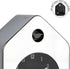 Fisura 3.8 2.9 1.8 in.1 Travel Alarm Clock Chrome. Silent Analog Clock with Non-Ticking Mechanism, Small Original