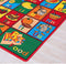 Champion Rugs 3x5 (3ft4in.x4ft10in.) (3 5 Kids Area Rug ABC Food Learning/Playtime Carpet Feet X Feet)