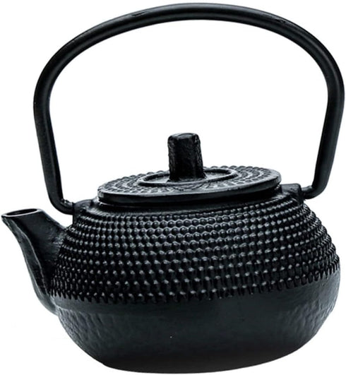 Hemoton Cast Iron Teapot Tea Set, Retro Metal Coffee Kettle for Stove Top, Mini Tea Kettle Optional Iron Kettle