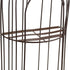 2-Plant TJ Global Iron Birdcage Hanging Planter, Metal Wire Flower Pot Basket Wrought Iron Plant Stands for Plants