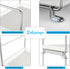 2-Tier Countertop Kitchen Spice Rack Standing Shelf-Bathroom Organizer-Vanity Tray Cosmetic & Makeup Storage,Perfect