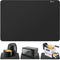 FLASLD Heat Resistant Mat for Air Fryer, Fireproof Silicone Countertop Protector, No-Slip Waterproof 16"X24", Black