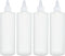 BRIGHTFROM Condiment Squeeze Bottles, 16 OZ Empty Squirt Bottle with Twist Top