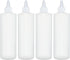 BRIGHTFROM Condiment Squeeze Bottles, 16 OZ Empty Squirt Bottle with Twist Top