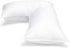 L-Shaped Support Pillow - Soft White Cover for Neck and Shoulder Relief