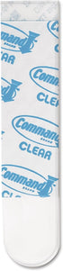 Command Clear Refill Strips, 17021CLRES, 5/8 x 1 3/4, 9 Pack