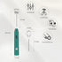 DELM Electric Milk Frother, Coffee Frother, Rechargeable, Drink Mixer, Handheld Frother, Mixer, Kitchen Aid, Hand Mixer, Electric Mixer, USB Rechargeable, Bulletproof (green) by DELM