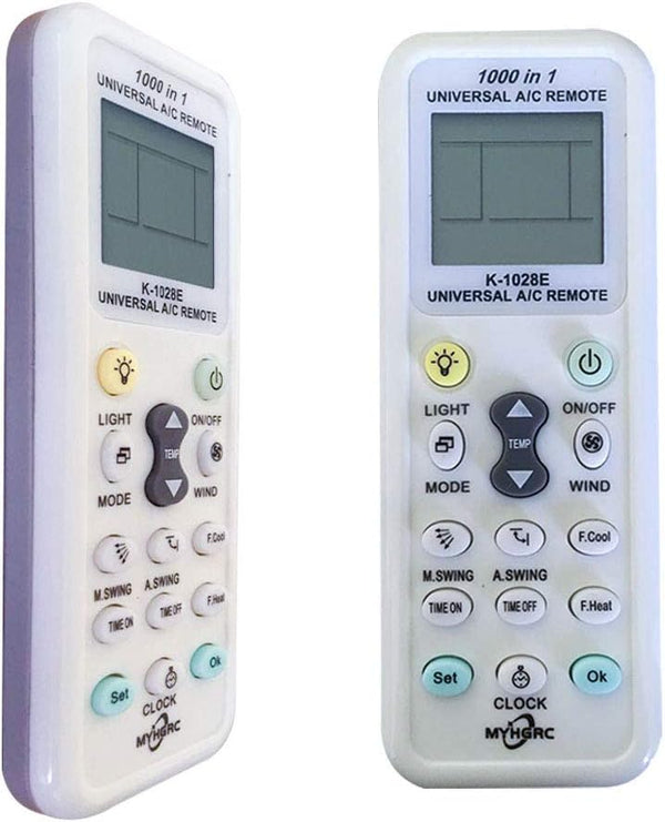 K-1028E Universal A/C Remote Control for Haier, Hitachi, Panasonic, LG, Sharp, Gree, Midea, Bosch, Toshiba, Sanyo