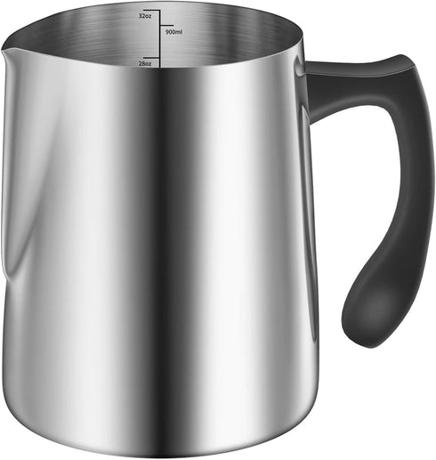 Candle Making Pouring Pot, 32oz Stainless Steel Wax Melting Pot with Heat-Resistant Handle