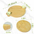 Charcuterie Boards Gift Set: Bamboo Cheese Board Set - Unique Gifts for Mom, Housewarming, Wedding, Bridal Shower