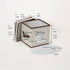 Household Essentials China Plate Storage Box, Holds 12 Dessert Plates or Bowls, Windowed Panel, Sturdy Frame,
