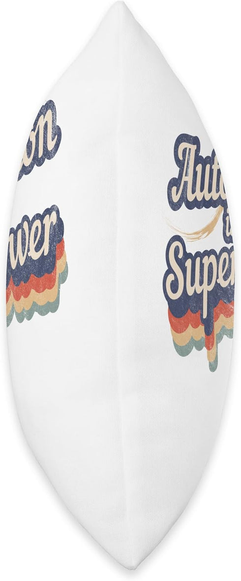 Superpower Design Automation Throw Pillow, 16x16, Multicolor by Awesome Automation Is My Superpower Designs
