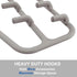 FairyHaus Belt Hanger Organizer 2 Pack, Non-Slip Tie Rack Holder for Belts, Ties, Jewelry, Scarves