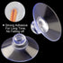 ANCIRS 30 Pack 30mm Transparent Rubber Suction Cups for Glass Table Tops, Anti-Collision Sucker Pad for Home Decoration