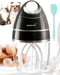 Stand Mixer - Electric Portable Kitchen Mixer for Cake, Milk Frother, Use with Egg, Coffee, Hot Chocolate (Dark Grey)