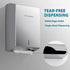 Commercial 400 /420 SUS304 Paper Towel Dispenser Wall Mount: Large Capacity Paper Towel Holder for Bathroom with Lock