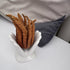ourhommie Air Plant Holder Cute Ceramic Mini Hand Shape Stand Airplants Tillandsia Small Container Pot Plant Decorative