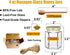 4oz 12 Pack Adabocute Hexagonal Honey Jars - Glass Honey Jars with Gold Lids, Wooden Dippers, Bee Charms and Jutes