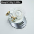 WOLIBEER Crystal Soap Dish Holder, Polished Gold Shower Soap Holder Stainless Steel Soap Saver Tray for Bathroom Wall