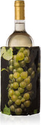 Vacu Vin Active Wine Cooler - Flexible Insulated Chiller for Standard Size Bottles, Premium Design