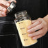 7 oz Salt Pepper Shakers, Adjustable Outlet Holes, Clear Glass Spice Bottles for Kitchen Decor and Home Accessories