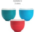Goodful Silicone Popcorn Popper, Collapsible Hot Air Microwavable Popcorn Maker Bowl Made without BPA (Red)