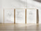 Joocrise Nursery Scripture Wall Art Set of 3 Nursery Bible Verse Wall Decor