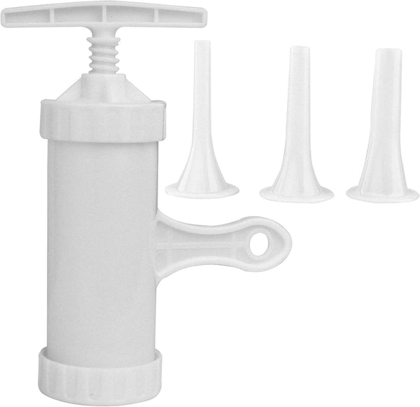 Awxevcik Food Grade Quality Manual Sausage Maker Sausage Stuffer Manual Plastic Meat Filler