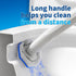 Disposable Toilet Brush Cleaning System with 50 Replacement Brush Heads, Wall Mounted Toilet Wand Kit for Bathroom