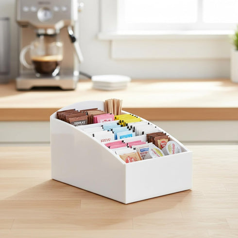 BinaryABC Packet Packet Packet Coffee Bar Sugar Holder,Sugar Organizer,Tea Bag Organize,Drink organizer,Coffee Pod