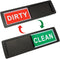 Dishwasher Magnet Clean Dirty Sign, Kitchen Message Sign with Adhesive Stickers Slide Indicator for Dishes/Washing