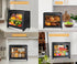 Natree Countertop, 2 Counter, Bamboo Bread Box for Kitchen Large Bread Storage Container Bin Layer Breadbox Holder